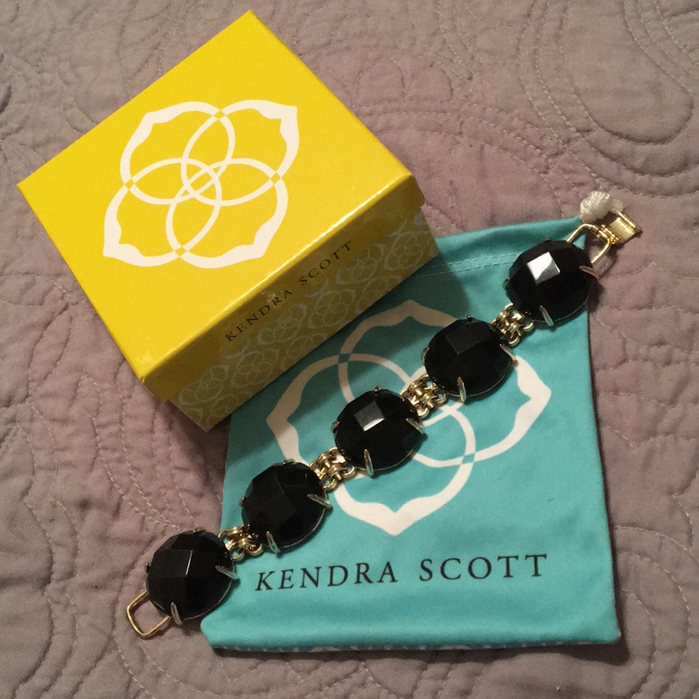 Kendra Scott Black Cassie Bracelet
